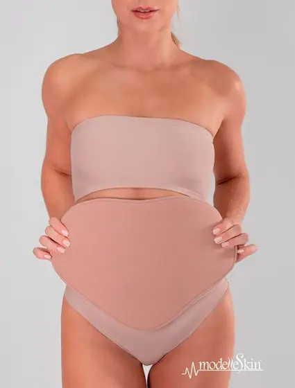 Placa abdominal semirrígida