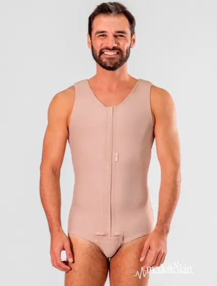 Body bretel ancho masculino