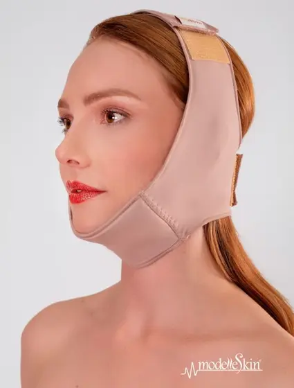 Máscara facial sin abertura auricular