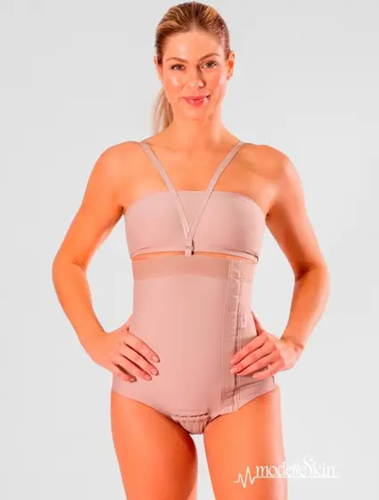 Faja sin piernas con abertura lateral