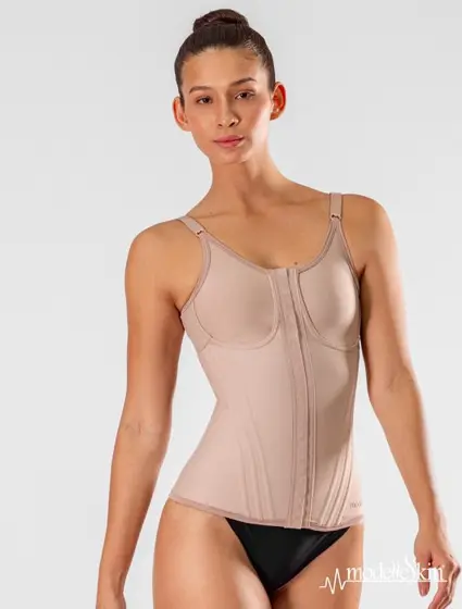 Corset bretel fino con copa premoldeada